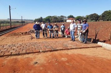 Foto - Melhorias na Estrada com saída para o Taquaral