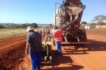 Foto - Melhorias na Estrada com saída para o Taquaral