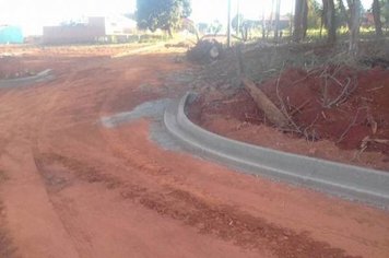 Foto - Melhorias na Estrada com saída para o Taquaral