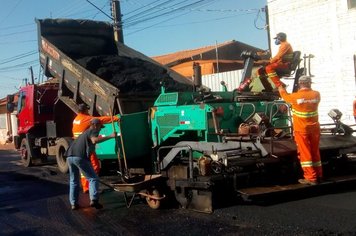 Rua de nossa cidade ganha mais Recapeamento 