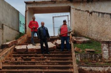 Reinicio da reforma Complexo Esportivo