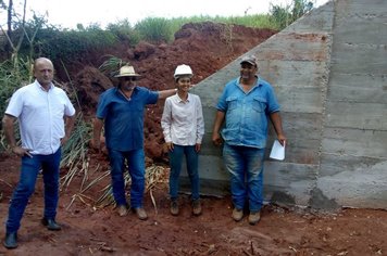 Obras na Ponde Água do Bebedouro