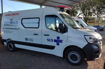 Prefeitura recebe uma ambulância do Governo do Estado de SP