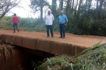 Construção Ponte sobre Córrego Bebedouro  