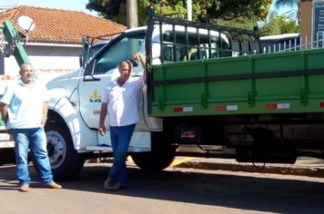 Caminhão recuperado pela atual administração 