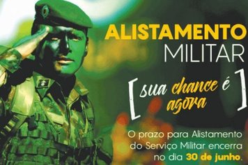 Atenção jovem para o prazo do alistamento militar