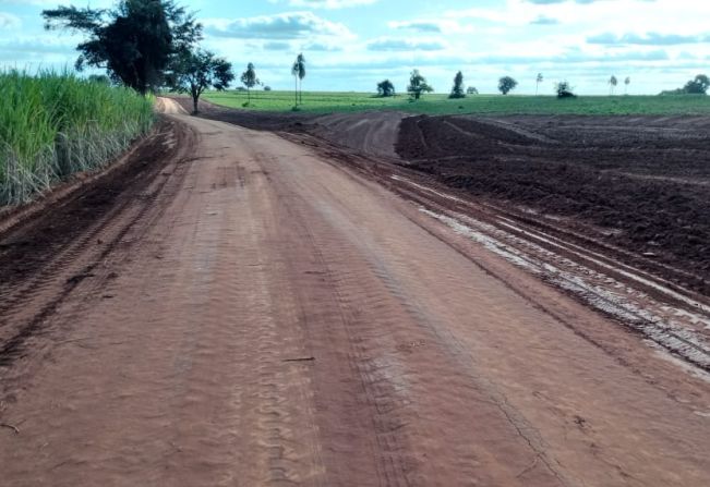 Estrada Platina Campos Novos recuperada